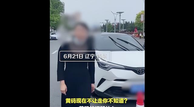 辽宁丹东持黄码看病被拦袭警