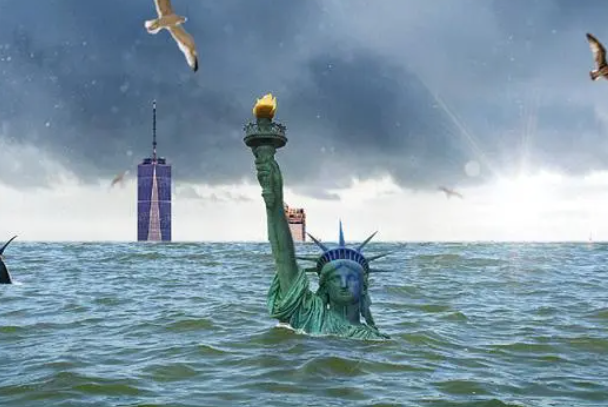 纽约市正在下沉
